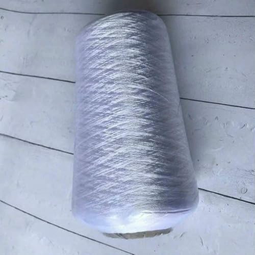 Cool Summer weiches glattes dünnes Eisseide-Garn zum Stricken, Häkeln, Weben, Nähen, feines Spitzengarn, 500 g Cool Summer weiches glattes dünnes Eisseide-Garn zum Stricken, Häkeln, Weben, Nähen, feines Spitzengarn, 500 g von WanMing