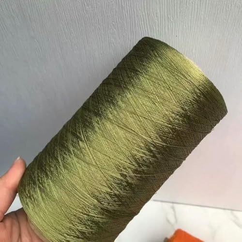Cool Summer weiches glattes dünnes Eisseide-Garn zum Stricken, Häkeln, Weben, Nähen, feines Spitzengarn, 500 g Cool Summer weiches glattes dünnes Eisseide-Garn zum Stricken, Häkeln, Weben, Nähen, feines Spitzengarn, 500 g von WanMing