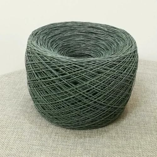 WanMing 1 Stück 250 g dünnes Häkelgarn aus Bast, Papiergras, Baumwolle, runder Strohfaden zum Häkeln von handgefertigten DIY-Hüten, Taschen, Sommer WanMing 1 Stück 250 g dünnes Häkelgarn aus Bast, Papiergras, Baumwolle, runder Strohfaden zum Häkeln von handgefertigten DIY-Hüten, Taschen, Sommer von WanMing