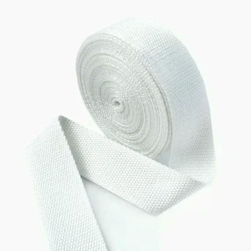WanMing 10 Meter 20/25/32/38/50 mm Baumwollgurtband 1,3 mm dick Canvas Taschengurt Rucksackband Kleidung Band Klebeband DIY Nähzubehör WanMing 10 Meter 20/25/32/38/50 mm Baumwollgurtband 1,3 mm dick Canvas Taschengurt Rucksackband Kleidung Band Klebeband DIY Nähzubehör von WanMing