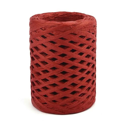 WanMing 100 m/70/20 m natürliches Bast-Strohgarn zum Stricken, Häkeln, Papierfäden, DIY, handgefertigte Sommerhuttasche, Häkelgeschenkverpackung WanMing 100 m/70/20 m natürliches Bast-Strohgarn zum Stricken, Häkeln, Papierfäden, DIY, handgefertigte Sommerhuttasche, Häkelgeschenkverpackung von WanMing