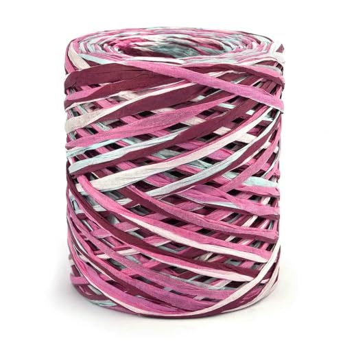 WanMing 100 m/70/20 m natürliches Bast-Strohgarn zum Stricken, Häkeln, Papierfäden, DIY, handgefertigte Sommerhuttasche, Häkelgeschenkverpackung WanMing 100 m/70/20 m natürliches Bast-Strohgarn zum Stricken, Häkeln, Papierfäden, DIY, handgefertigte Sommerhuttasche, Häkelgeschenkverpackung von WanMing