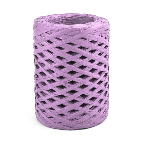 WanMing 100 m/70/20 m natürliches Bast-Strohgarn zum Stricken, Häkeln, Papierfäden, DIY, handgefertigte Sommerhuttasche, Häkelgeschenkverpackung WanMing 100 m/70/20 m natürliches Bast-Strohgarn zum Stricken, Häkeln, Papierfäden, DIY, handgefertigte Sommerhuttasche, Häkelgeschenkverpackung von WanMing
