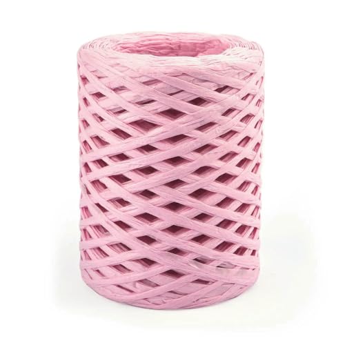 WanMing 100 m natürliches Bast-Strohgarn, handgestrickt, Häkelgraspapierseil für DIY- Strandtaschenschnur, Backen, Geschenkverpackungsseil WanMing 100 m natürliches Bast-Strohgarn, handgestrickt, Häkelgraspapierseil für DIY- Strandtaschenschnur, Backen, Geschenkverpackungsseil von WanMing