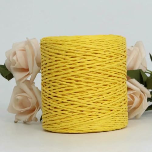 WanMing 100g Raffia Stroh Garn Handgemachte Stricken Sommer Hut Taschen Häkeln Garn Für Handarbeit Material WanMing 100g Raffia Stroh Garn Handgemachte Stricken Sommer Hut Taschen Häkeln Garn Für Handarbeit Material von WanMing