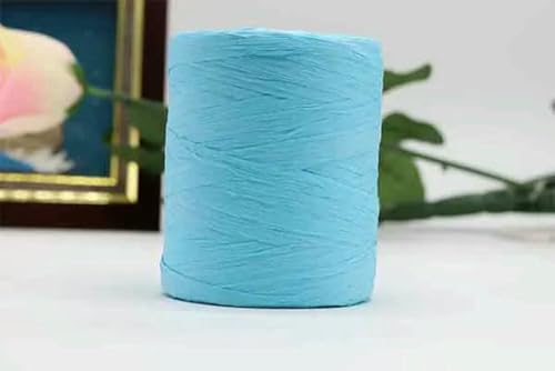 WanMing 180 m/Rolle Baumwollbastgarn zum Handstricken, für Sommerhüte, Taschen, Stricken, Häkeln, DIY, Handarbeit, Strickgarn WanMing 180 m/Rolle Baumwollbastgarn zum Handstricken, für Sommerhüte, Taschen, Stricken, Häkeln, DIY, Handarbeit, Strickgarn von WanMing