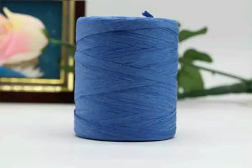 WanMing 180 m/Rolle Baumwollbastgarn zum Handstricken, für Sommerhüte, Taschen, Stricken, Häkeln, DIY, Handarbeit, Strickgarn WanMing 180 m/Rolle Baumwollbastgarn zum Handstricken, für Sommerhüte, Taschen, Stricken, Häkeln, DIY, Handarbeit, Strickgarn von WanMing