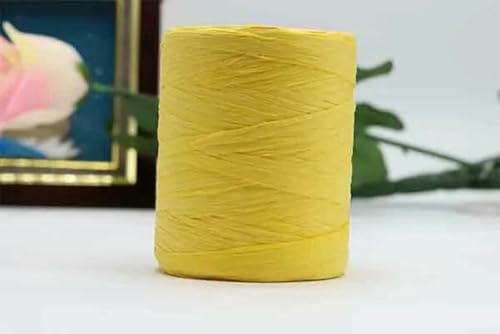 WanMing 180 m/Rolle Baumwollbastgarn zum Handstricken, für Sommerhüte, Taschen, Stricken, Häkeln, DIY, Handarbeit, Strickgarn WanMing 180 m/Rolle Baumwollbastgarn zum Handstricken, für Sommerhüte, Taschen, Stricken, Häkeln, DIY, Handarbeit, Strickgarn von WanMing