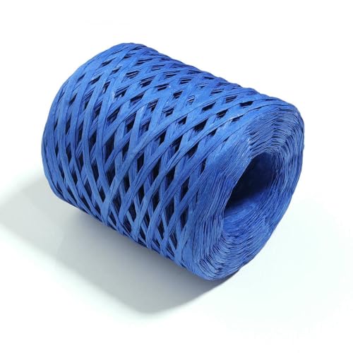 WanMing 200 m/Rolle, natürliches Bast-Strohgarn, buntes Bast-Papierbandgarn, gestricktes Häkelseil für Heimwerkerarbeiten, Verpackungsdekoration WanMing 200 m/Rolle, natürliches Bast-Strohgarn, buntes Bast-Papierbandgarn, gestricktes Häkelseil für Heimwerkerarbeiten, Verpackungsdekoration von WanMing