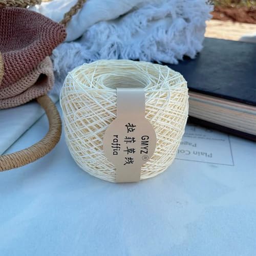 WanMing 220 m/Rolle waschbar Pflanze Bast Stroh dünnen Faden handgewebte Tasche Sommer gestrickte Hut Haken natürliche Häkelschnur DIY WanMing 220 m/Rolle waschbar Pflanze Bast Stroh dünnen Faden handgewebte Tasche Sommer gestrickte Hut Haken natürliche Häkelschnur DIY von WanMing