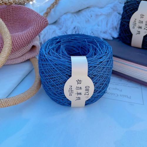 WanMing 220 m/Rolle waschbar Pflanze Bast Stroh dünnen Faden handgewebte Tasche Sommer gestrickte Hut Haken natürliche Häkelschnur DIY WanMing 220 m/Rolle waschbar Pflanze Bast Stroh dünnen Faden handgewebte Tasche Sommer gestrickte Hut Haken natürliche Häkelschnur DIY von WanMing