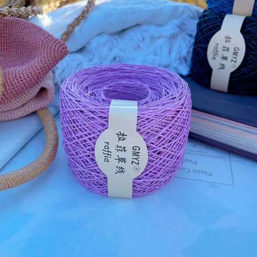 WanMing 220 m/Rolle waschbar Pflanze Bast Stroh dünnen Faden handgewebte Tasche Sommer gestrickte Hut Haken natürliche Häkelschnur DIY WanMing 220 m/Rolle waschbar Pflanze Bast Stroh dünnen Faden handgewebte Tasche Sommer gestrickte Hut Haken natürliche Häkelschnur DIY von WanMing