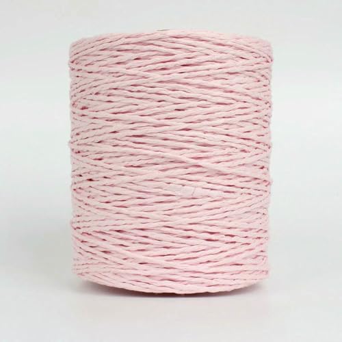 WanMing 280 Meter Bunte Fäden, natürliches Bast-Strohgarn für den Sommer, Handstricken, Häkeln, Hüte, Handtaschen, Kissen, Körbe, Strickmaterial WanMing 280 Meter Bunte Fäden, natürliches Bast-Strohgarn für den Sommer, Handstricken, Häkeln, Hüte, Handtaschen, Kissen, Körbe, Strickmaterial von WanMing