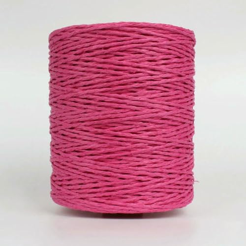 WanMing 280 Meter Bunte Fäden, natürliches Bast-Strohgarn für den Sommer, Handstricken, Häkeln, Hüte, Handtaschen, Kissen, Körbe, Strickmaterial WanMing 280 Meter Bunte Fäden, natürliches Bast-Strohgarn für den Sommer, Handstricken, Häkeln, Hüte, Handtaschen, Kissen, Körbe, Strickmaterial von WanMing