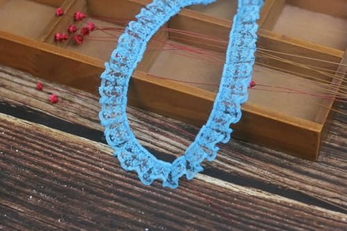 WanMing 38 Yards Spitze Plissee Stoff Trimmen Rüschen Stoff Bestickt Nähen Spitze Trim Braut Kleid Applikationen & handgemachte DIY Nähen WanMing 38 Yards Spitze Plissee Stoff Trimmen Rüschen Stoff Bestickt Nähen Spitze Trim Braut Kleid Applikationen & handgemachte DIY Nähen von WanMing