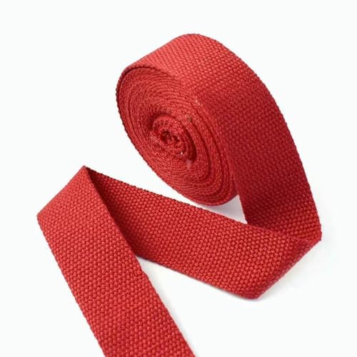 WanMing 4 Meter 1,3 mm Dickes Baumwoll-Gurtband, 20–50 mm, für Rucksäcke, Gurtband, Bekleidungsbänder, Gürtel, DIY, Nähen, Dekoration, Zubehör WanMing 4 Meter 1,3 mm Dickes Baumwoll-Gurtband, 20–50 mm, für Rucksäcke, Gurtband, Bekleidungsbänder, Gürtel, DIY, Nähen, Dekoration, Zubehör von WanMing