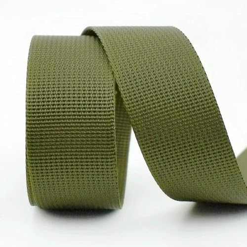 WanMing 5 Meter 20/25/32/38/50 mm Nylon-Gurtband für Sicherheitsgurte, Rucksackbänder, DIY-Taschen-Schrägband, Nähzubehör WanMing 5 Meter 20/25/32/38/50 mm Nylon-Gurtband für Sicherheitsgurte, Rucksackbänder, DIY-Taschen-Schrägband, Nähzubehör von WanMing