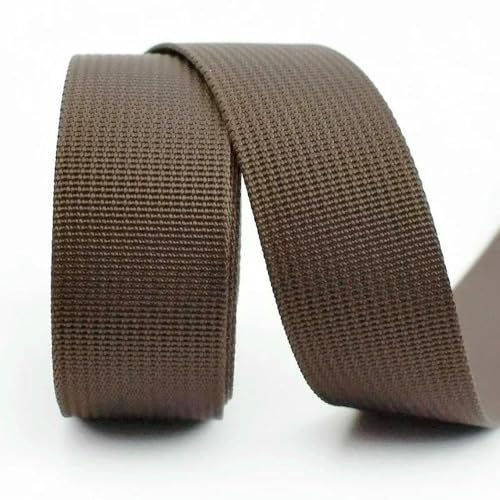 WanMing 5 Meter 20/25/32/38/50 mm Nylon-Gurtband für Sicherheitsgurte, Rucksackbänder, DIY-Taschen-Schrägband, Nähzubehör WanMing 5 Meter 20/25/32/38/50 mm Nylon-Gurtband für Sicherheitsgurte, Rucksackbänder, DIY-Taschen-Schrägband, Nähzubehör von WanMing