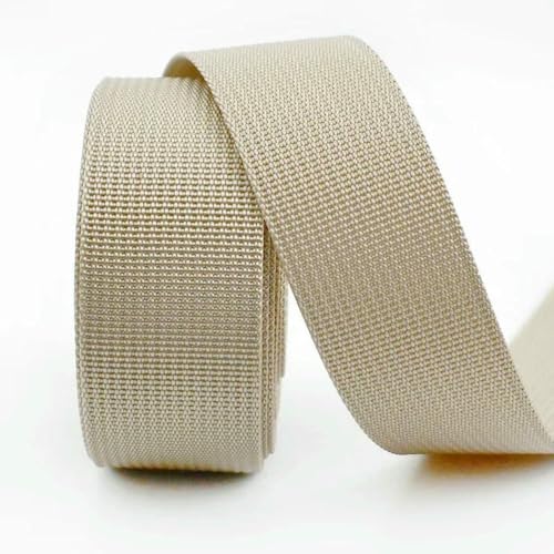 WanMing 5 Meter 20/25/32/38/50 mm Nylon-Gurtband für Sicherheitsgurte, Rucksackbänder, DIY-Taschen-Schrägband, Nähzubehör WanMing 5 Meter 20/25/32/38/50 mm Nylon-Gurtband für Sicherheitsgurte, Rucksackbänder, DIY-Taschen-Schrägband, Nähzubehör von WanMing