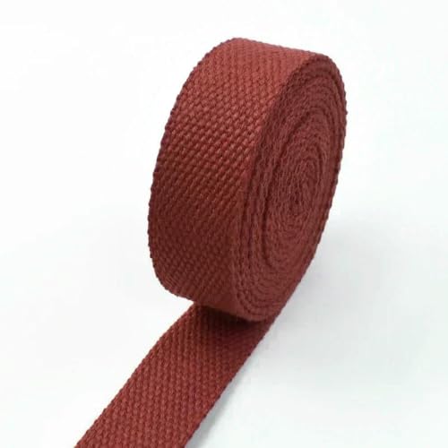 WanMing 5 m, 20–50 mm, Gurtbänder aus Reiner Baumwolle, dekorative Bänder zum Nähen von Kleidung, Schrägband, Taschengurt, Gürtel, Schlinge, Hundeleine, Zubehör WanMing 5 m, 20–50 mm, Gurtbänder aus Reiner Baumwolle, dekorative Bänder zum Nähen von Kleidung, Schrägband, Taschengurt, Gürtel, Schlinge, Hundeleine, Zubehör von WanMing