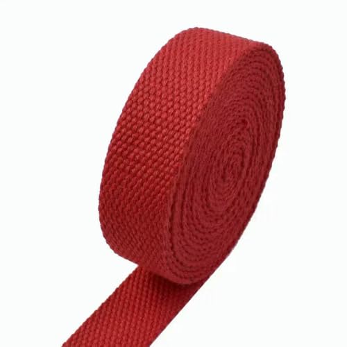 WanMing 5 m, 20–50 mm, Gurtbänder aus Reiner Baumwolle, dekorative Bänder zum Nähen von Kleidung, Schrägband, Taschengurt, Gürtel, Schlinge, Hundeleine, Zubehör WanMing 5 m, 20–50 mm, Gurtbänder aus Reiner Baumwolle, dekorative Bänder zum Nähen von Kleidung, Schrägband, Taschengurt, Gürtel, Schlinge, Hundeleine, Zubehör von WanMing