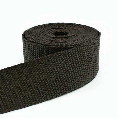 WanMing 5 m 20–50 mm Nylon-Gurtband, Rolle pro Meter, 1,1 mm Dickes Polyesterband für Gürtelschlingen, Nähen, Trimmen, Schrägband, Zubehör WanMing 5 m 20–50 mm Nylon-Gurtband, Rolle pro Meter, 1,1 mm Dickes Polyesterband für Gürtelschlingen, Nähen, Trimmen, Schrägband, Zubehör von WanMing