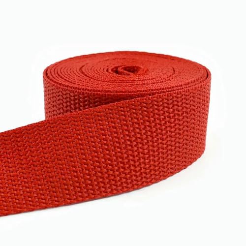 WanMing 5 m 20–50 mm Nylon-Gurtband, Rolle pro Meter, 1,1 mm Dickes Polyesterband für Gürtelschlingen, Nähen, Trimmen, Schrägband, Zubehör WanMing 5 m 20–50 mm Nylon-Gurtband, Rolle pro Meter, 1,1 mm Dickes Polyesterband für Gürtelschlingen, Nähen, Trimmen, Schrägband, Zubehör von WanMing
