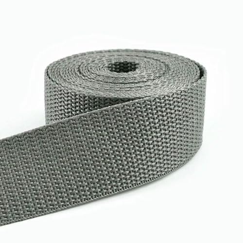 WanMing 5 m 20–50 mm Nylon-Gurtband, Rolle pro Meter, 1,1 mm Dickes Polyesterband für Gürtelschlingen, Nähen, Trimmen, Schrägband, Zubehör WanMing 5 m 20–50 mm Nylon-Gurtband, Rolle pro Meter, 1,1 mm Dickes Polyesterband für Gürtelschlingen, Nähen, Trimmen, Schrägband, Zubehör von WanMing
