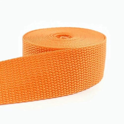 WanMing 5 m 20–50 mm Nylon-Gurtband, Rolle pro Meter, 1,1 mm Dickes Polyesterband für Gürtelschlingen, Nähen, Trimmen, Schrägband, Zubehör WanMing 5 m 20–50 mm Nylon-Gurtband, Rolle pro Meter, 1,1 mm Dickes Polyesterband für Gürtelschlingen, Nähen, Trimmen, Schrägband, Zubehör von WanMing