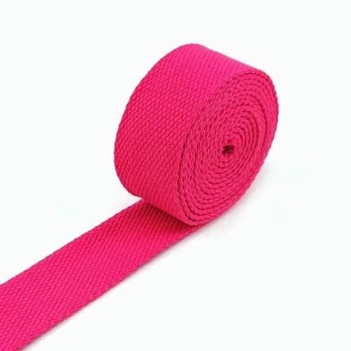 WanMing 50 Yards 20–38 mm Baumwoll-Gurtband, 2 mm Dickes Canvas-Band für Taschengurte, Kleidungsstücke, Gürtel, Schrägband, DIY-Nähzubehör WanMing 50 Yards 20–38 mm Baumwoll-Gurtband, 2 mm Dickes Canvas-Band für Taschengurte, Kleidungsstücke, Gürtel, Schrägband, DIY-Nähzubehör von WanMing