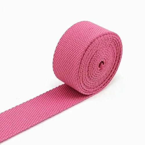 WanMing 50 Yards 20–38 mm Baumwoll-Gurtband, 2 mm Dickes Canvas-Band für Taschengurte, Kleidungsstücke, Gürtel, Schrägband, DIY-Nähzubehör WanMing 50 Yards 20–38 mm Baumwoll-Gurtband, 2 mm Dickes Canvas-Band für Taschengurte, Kleidungsstücke, Gürtel, Schrägband, DIY-Nähzubehör von WanMing