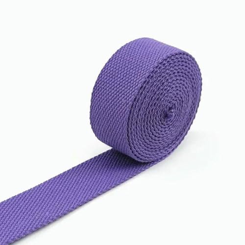 WanMing 50 Yards 20–38 mm Baumwoll-Gurtband, 2 mm Dickes Canvas-Band für Taschengurte, Kleidungsstücke, Gürtel, Schrägband, DIY-Nähzubehör WanMing 50 Yards 20–38 mm Baumwoll-Gurtband, 2 mm Dickes Canvas-Band für Taschengurte, Kleidungsstücke, Gürtel, Schrägband, DIY-Nähzubehör von WanMing