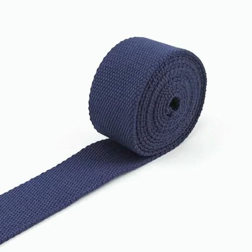 WanMing 50 Yards 20–38 mm Baumwoll-Gurtband, 2 mm Dickes Canvas-Band für Taschengurte, Kleidungsstücke, Gürtel, Schrägband, DIY-Nähzubehör WanMing 50 Yards 20–38 mm Baumwoll-Gurtband, 2 mm Dickes Canvas-Band für Taschengurte, Kleidungsstücke, Gürtel, Schrägband, DIY-Nähzubehör von WanMing