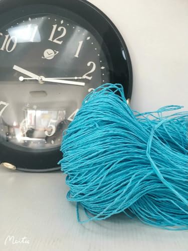 WanMing 500 g/Stück, buntes, 2-lagiges Bastgarn zum Stricken, Häkeln, für Taschen, Hüte, handgefertigte DIY-Kissen, Papiergras, Baumwollfaden, angenehm weich WanMing 500 g/Stück, buntes, 2-lagiges Bastgarn zum Stricken, Häkeln, für Taschen, Hüte, handgefertigte DIY-Kissen, Papiergras, Baumwollfaden, angenehm weich von WanMing