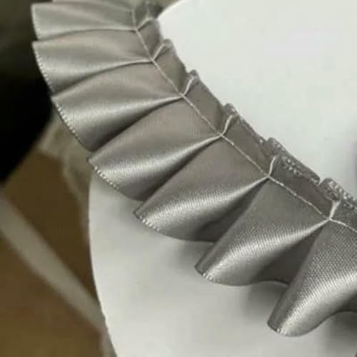 WanMing 60 Yards DIY Bekleidungszubehör Nähen Spitzenband Plissee Craft Kleid Grenze Ärmel Kragen Manschette Textil Rand Rüschenband Trim WanMing 60 Yards DIY Bekleidungszubehör Nähen Spitzenband Plissee Craft Kleid Grenze Ärmel Kragen Manschette Textil Rand Rüschenband Trim von WanMing
