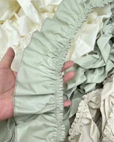 WanMing 9 cm Reine Baumwolle Hellgrün/Khaki/Grau 8 Farbe Verfügbar Rüschen Spitze Trim Baumwolle Tuch Trim WanMing 9 cm Reine Baumwolle Hellgrün/Khaki/Grau 8 Farbe Verfügbar Rüschen Spitze Trim Baumwolle Tuch Trim von WanMing