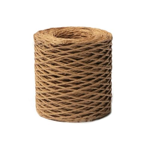 WanMing Bast-Strohgarn, Baumwollbastgarn, Bastseil, DIY-Strickmaterial für Sommerhut, Handtasche, Kissen, Blumentopf, gemütlich WanMing Bast-Strohgarn, Baumwollbastgarn, Bastseil, DIY-Strickmaterial für Sommerhut, Handtasche, Kissen, Blumentopf, gemütlich von WanMing
