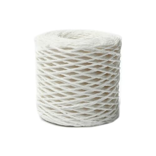 WanMing Bast-Strohgarn, Baumwollbastgarn, Bastseil, DIY-Strickmaterial für Sommerhut, Handtasche, Kissen, Blumentopf, gemütlich WanMing Bast-Strohgarn, Baumwollbastgarn, Bastseil, DIY-Strickmaterial für Sommerhut, Handtasche, Kissen, Blumentopf, gemütlich von WanMing