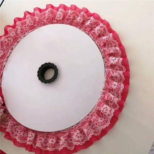 WanMing Doppellagige, bestickte, Plissierte Chiffon-Spitze, DIY-Mädchenhüte, Kleidung, Röcke, Saum, Sofakissen, Vorhangkanten, Nähdekoration WanMing Doppellagige, bestickte, Plissierte Chiffon-Spitze, DIY-Mädchenhüte, Kleidung, Röcke, Saum, Sofakissen, Vorhangkanten, Nähdekoration von WanMing
