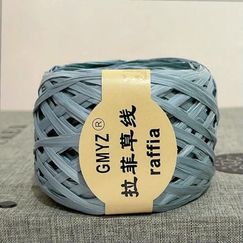 WanMing Importierte handgewebte Tasche aus Lafite-Gras, Sommer-Sandalen-Hakentasche, Hakenhut-Faden-DIY-Materialtasche WanMing Importierte handgewebte Tasche aus Lafite-Gras, Sommer-Sandalen-Hakentasche, Hakenhut-Faden-DIY-Materialtasche von WanMing