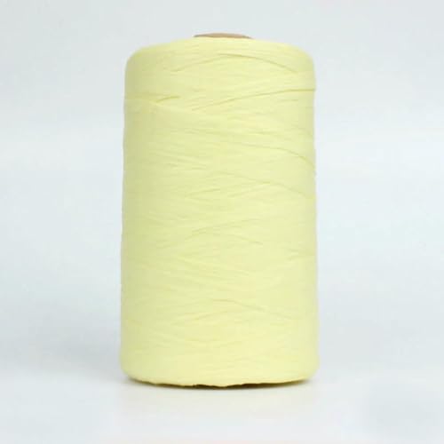 WanMing Natürliches Strohbast-Papiergarn, Häkelmaterial zum Handstricken, Basteln, Sommerhut, Korbtasche, Heimtextilien, Baumwollfäden WanMing Natürliches Strohbast-Papiergarn, Häkelmaterial zum Handstricken, Basteln, Sommerhut, Korbtasche, Heimtextilien, Baumwollfäden von WanMing
