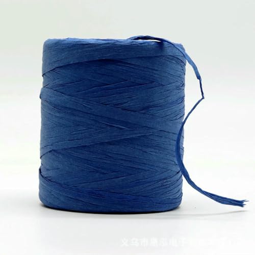 WanMing Raffia-Seilgarn, Bio-Strohgarn zum Stricken von Sommerhüten, Taschen, Geschenkboxen, Verpackungen, Geschenkpapier, Bindfaden, 130 g/Rolle WanMing Raffia-Seilgarn, Bio-Strohgarn zum Stricken von Sommerhüten, Taschen, Geschenkboxen, Verpackungen, Geschenkpapier, Bindfaden, 130 g/Rolle von WanMing