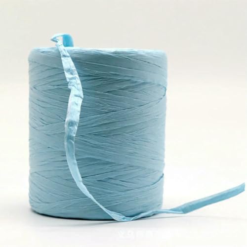 WanMing Raffia-Seilgarn, Bio-Strohgarn zum Stricken von Sommerhüten, Taschen, Geschenkboxen, Verpackungen, Geschenkpapier, Bindfaden, 130 g/Rolle WanMing Raffia-Seilgarn, Bio-Strohgarn zum Stricken von Sommerhüten, Taschen, Geschenkboxen, Verpackungen, Geschenkpapier, Bindfaden, 130 g/Rolle von WanMing