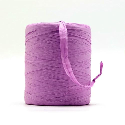 WanMing Raffia-Seilgarn, Bio-Strohgarn zum Stricken von Sommerhüten, Taschen, Geschenkboxen, Verpackungen, Geschenkpapier, Bindfaden, 130 g/Rolle WanMing Raffia-Seilgarn, Bio-Strohgarn zum Stricken von Sommerhüten, Taschen, Geschenkboxen, Verpackungen, Geschenkpapier, Bindfaden, 130 g/Rolle von WanMing