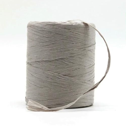 WanMing Raffia-Seilgarn, Bio-Strohgarn zum Stricken von Sommerhüten, Taschen, Geschenkboxen, Verpackungen, Geschenkpapier, Bindfaden, 130 g/Rolle WanMing Raffia-Seilgarn, Bio-Strohgarn zum Stricken von Sommerhüten, Taschen, Geschenkboxen, Verpackungen, Geschenkpapier, Bindfaden, 130 g/Rolle von WanMing