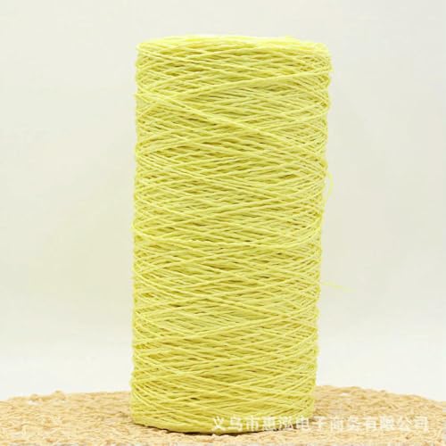 WanMing Sommer-Bastgarn, Häkelgarn, natürliche Strohfäden, Handarbeit zum Selbermachen, Stricken, Mütze, Handtasche, Korb, Rattan-Material, 460 g WanMing Sommer-Bastgarn, Häkelgarn, natürliche Strohfäden, Handarbeit zum Selbermachen, Stricken, Mütze, Handtasche, Korb, Rattan-Material, 460 g von WanMing