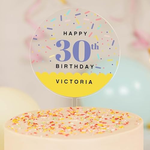 Wanapix | Cake Topper personalisiert | Tortenaufsatz Geburtstag | Tortendeko personalisiert | Happy Birthday Wanapix | Cake Topper personalisiert | Tortenaufsatz Geburtstag | Tortendeko personalisiert | Happy Birthday von Wanapix