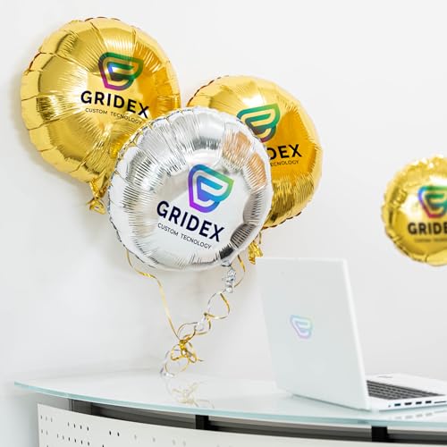 Wanapix | Luftballons Bedrucken | Folienballon mit Foto und Text | Luftballons Geburtstag Deko | Helium Ballons | 45 cm | Silber Wanapix | Luftballons Bedrucken | Folienballon mit Foto und Text | Luftballons Geburtstag Deko | Helium Ballons | 45 cm | Silber von Wanapix
