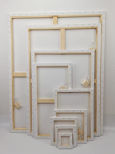 30x80cm Leinwand auf Keilrahmen aus Baumwolle -300 g/m² von Gr. 10x10 cm bis 80x120 cm NUR EINMAL Versandkosten, egal wie viele Stücke Sie kaufen 30x80cm Leinwand auf Keilrahmen aus Baumwolle -300 g/m² von Gr. 10x10 cm bis 80x120 cm NUR EINMAL Versandkosten, egal wie viele Stücke Sie kaufen von Wandervogel