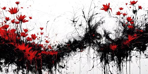 Malen Nach Zahlen Abstrakt Blume, Groß XXL Malen Nach Zahlen Erwachsene, DIY Kinder Handgemalt öLgemäLde Kit, mit Pinseln und Senior Acrylpigment-Kunstwerk Set, Home Decor Ohne Rahmen 60x120cm L-281 Malen Nach Zahlen Abstrakt Blume, Groß XXL Malen Nach Zahlen Erwachsene, DIY Kinder Handgemalt öLgemäLde Kit, mit Pinseln und Senior Acrylpigment-Kunstwerk Set, Home Decor Ohne Rahmen 60x120cm L-281 von Wangdoud
